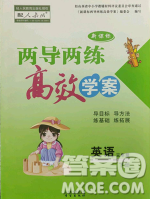 希望出版社2023新课标两导两练高效学案三年级下册英语人教版参考答案