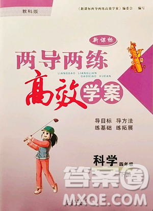 希望出版社2023新课标两导两练高效学案四年级下册科学教科版参考答案
