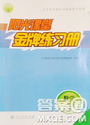 人民教育出版社2023阳光课堂金牌练习册六年级下册数学人教版福建专版参考答案