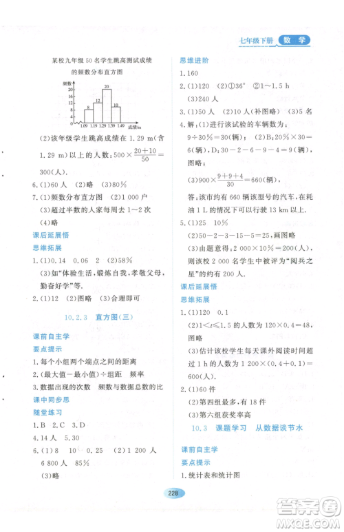 黑龙江教育出版社2023资源与评价七年级下册数学人教版参考答案 黑龙江教育出版社2023资源与评价七年级下册数学人教版参考答案