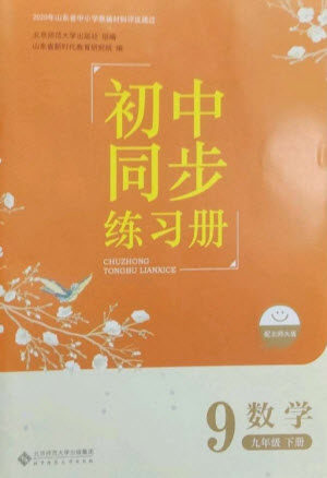 北京师范大学出版社2023初中同步练习册九年级数学下册北师大版参考答案