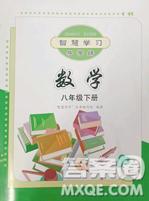 明天出版社2023智慧学习导学练八年级下册数学人教版参考答案