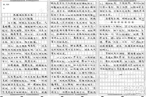 一切的现在都孕育着未来材料作文800字 关于一切的现在都孕育着未来的材料作文800字