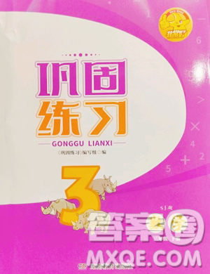 湖南教育出版社2023巩固练习三年级下册数学苏教版参考答案 湖南教育出版社2023巩固练习三年级下册数学苏教版参考答案