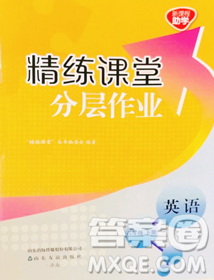 山东友谊出版社2023精练课堂分层作业八年级下册英语人教版参考答案