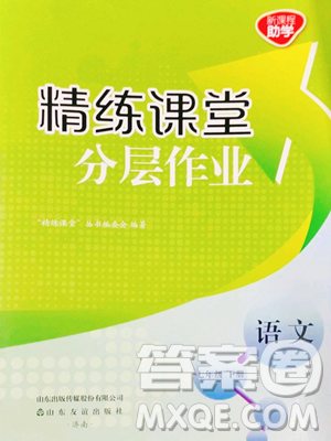 山东友谊出版社2023精练课堂分层作业七年级下册语文人教版参考答案