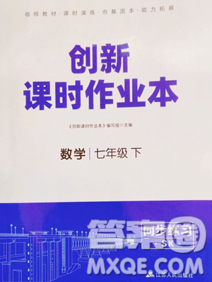 江苏人民出版社2023创新课时作业本七年级下册数学苏科版参考答案