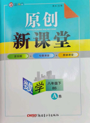 新疆青少年出版社2023原创新课堂八年级数学下册北师大版深圳专版参考答案