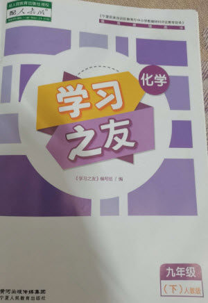 宁夏人民教育出版社2023学习之友九年级化学下册人教版参考答案 宁夏人民教育出版社2023学习之友九年级化学下册人教版参考答案