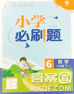 首都师范大学出版社2023小学必刷题六年级下册数学人教版参考答案