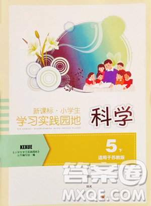 四川教育出版社2023新课标小学生学习实践园地五年级下册科学苏教版参考答案