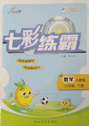 河北教育出版社2023七彩练霸六年级数学下册人教版参考答案 河北教育出版社2023七彩练霸六年级数学下册人教版参考答案