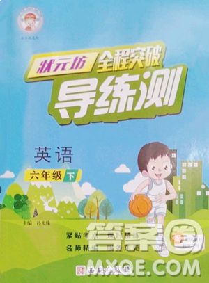 西安出版社2023状元坊全程突破导练测六年级下册英语人教版东莞专版参考答案