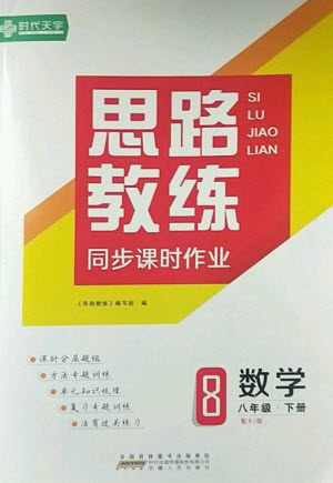 安徽人民出版社2023思路教练同步课时作业八年级数学下册人教版参考答案