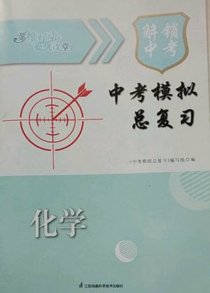 江苏凤凰科学技术出版社2023多维互动提优课堂中考模拟总复习九年级化学人教版参考答案