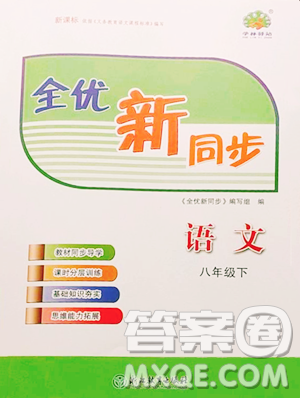 浙江教育出版社2023全优新同步八年级下册语文人教版参考答案