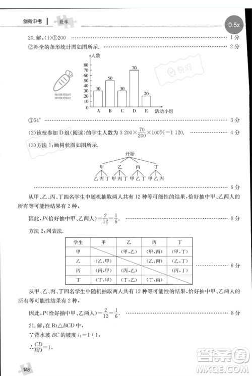 团结出版社2023剑指中考九年级数学通用版郴州专版参考答案 团结出版社2023剑指中考九年级数学通用版郴州专版参考答案