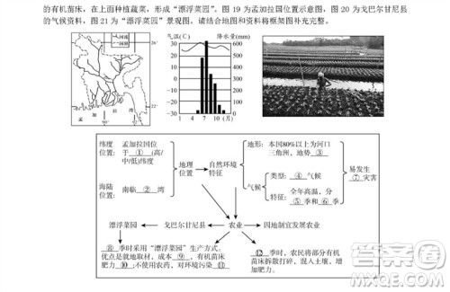 2023年北京市平谷区中考二模地理试卷答案