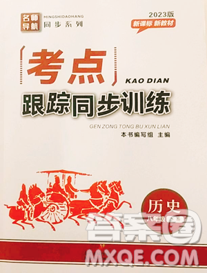 新世纪出版社2023考点跟踪同步训练八年级下册历史人教版参考答案