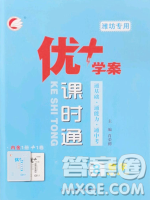 延边教育出版社2023优+学案课时通八年级下册数学青岛版潍坊专版参考答案