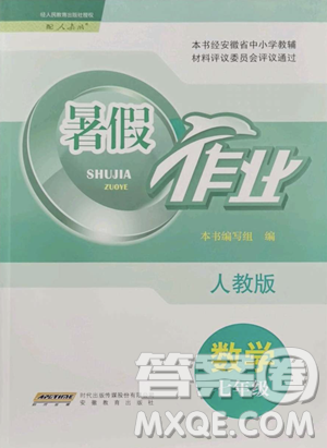 安徽教育出版社2023暑假作业七年级数学人教版参考答案