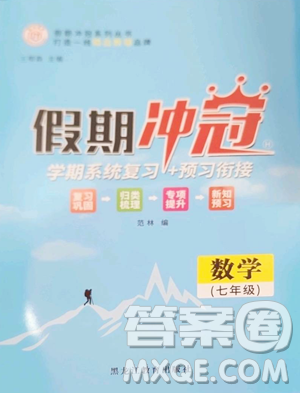 黑龙江教育出版社2023假期冲冠七年级数学人教版参考答案