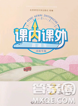 北京师范大学出版社2023课内课外直通车三年级语文人教版河南专版参考答案