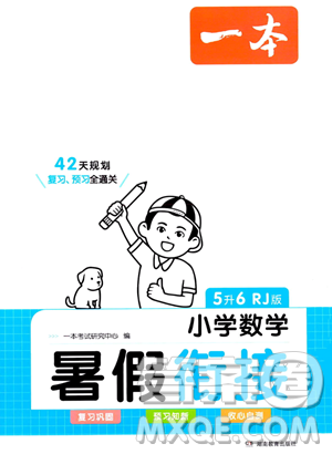 湖南教育出版社2023一本暑假衔接5升6数学人教版答案