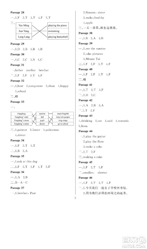 大连理工大学出版社2023年假期伙伴暑假作业三年级起点四年级英语外研版答案 大连理工大学出版社2023年假期伙伴暑假作业三年级起点四年级英语外研版答案