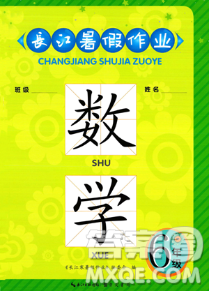 崇文书局2023年长江暑假作业六年级数学人教版答案