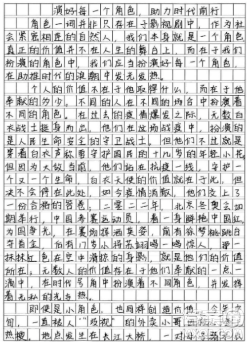 真正的价值并不在人生的舞台上材料作文800字 关于真正的价值并不在人生的舞台上的材料作文800字