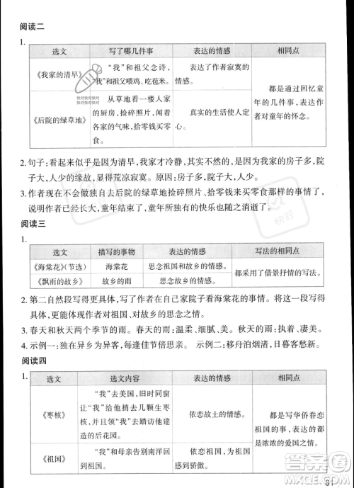 辽宁师范大学出版社2023年暑假乐园五年级语文通用版答案 辽宁师范大学出版社2023年暑假乐园五年级语文通用版答案
