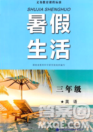 湖南少年儿童出版社2023年暑假生活三年级英语通用版答案