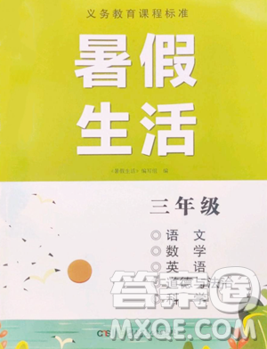 湖南少年儿童出版社2023年暑假生活三年级合订本通用版答案