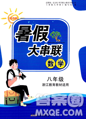 安徽人民出版社2023年暑假大串联八年级数学浙教版答案 安徽人民出版社2023年暑假大串联八年级数学浙教版答案