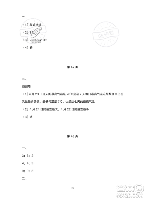 北京教育出版社2023年新课标假期乐园暑假五年级数学人教版答案 北京教育出版社2023年新课标假期乐园暑假五年级数学人教版答案