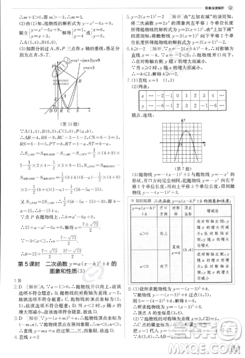 江苏人民出版社2023实验班提优训练九年级上册数学人教版答案 江苏人民出版社2023实验班提优训练九年级上册数学人教版答案