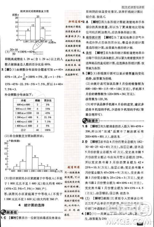 开明出版社2024届初中必刷题七年级上册数学北师大版答案