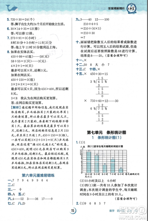 江西人民出版社2023年秋王朝霞德才兼备作业创新设计四年级上册数学人教版答案 江西人民出版社2023年秋王朝霞德才兼备作业创新设计四年级上册数学人教版答案
