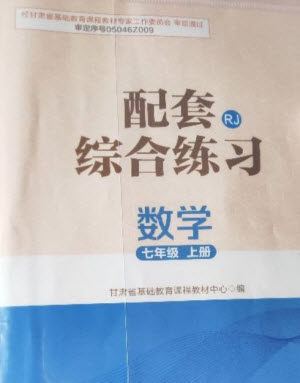 北京师范大学出版社2023年秋配套综合练习七年级数学上册人教版参考答案
