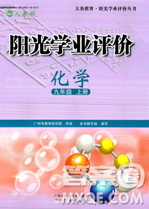广州出版社2023年秋阳光学业评价九年级化学上册人教版答案