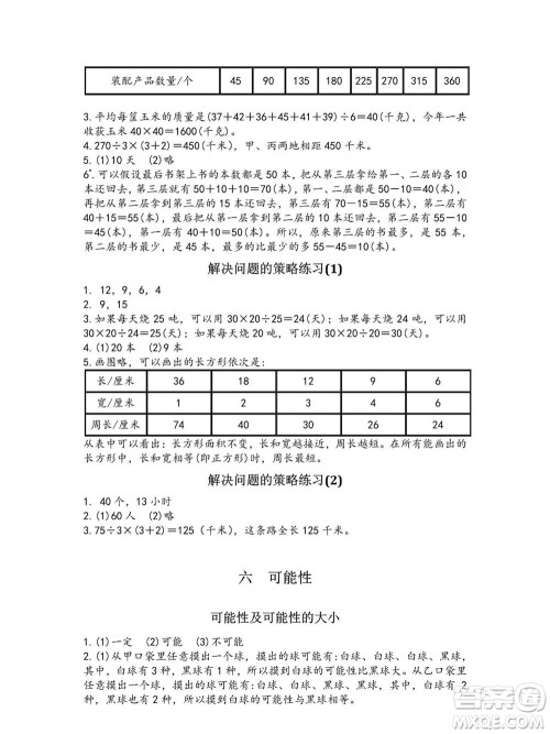 江苏凤凰教育出版社2023年秋练习与测试小学数学四年级上册苏教版参考答案 江苏凤凰教育出版社2023年秋练习与测试小学数学四年级上册苏教版参考答案