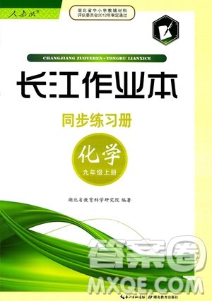 湖北教育出版社2023年秋长江作业本同步练习册九年级化学上册人教版答案