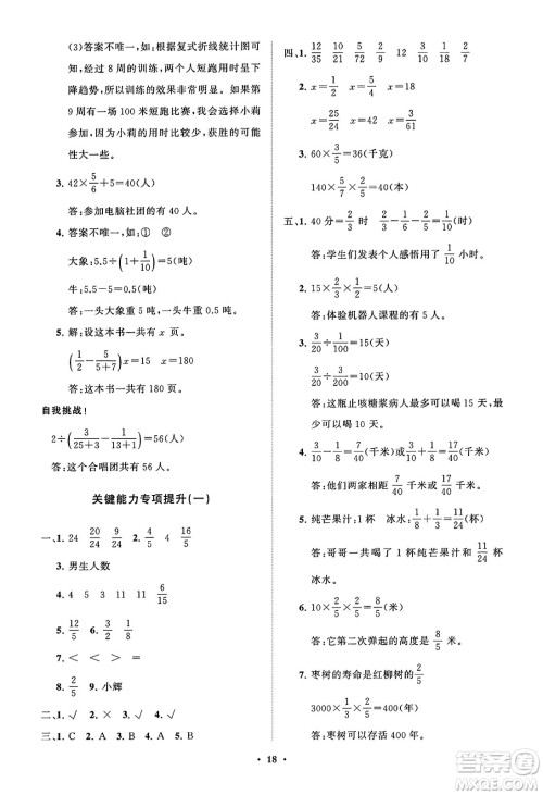 山东教育出版社2023年秋小学同步练习册分层指导五年级数学上册通用版答案 山东教育出版社2023年秋小学同步练习册分层指导五年级数学上册通用版答案