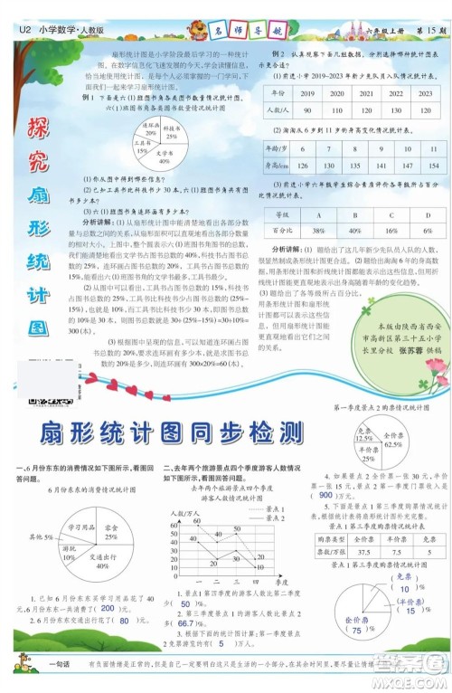 2023年秋少年智力开发报六年级数学上册人教版第13-16期答案