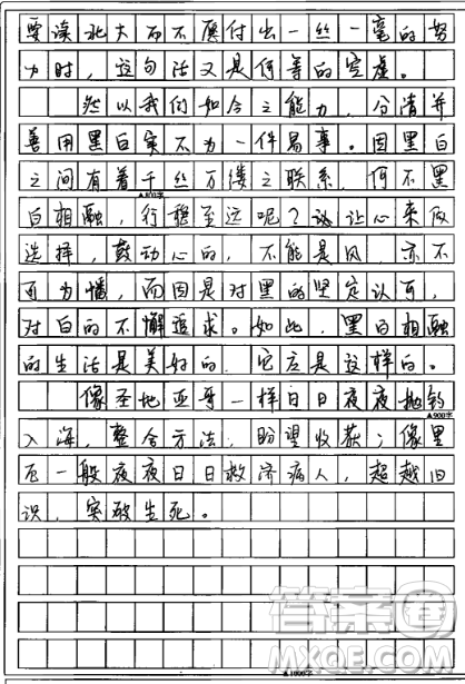 空白处更有意味材料作文800字 关于空白处更有意味的材料作文800字
