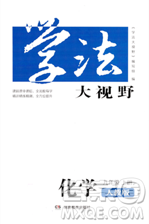 湖南教育出版社2023年秋学法大视野九年级化学上册人教版答案 湖南教育出版社2023年秋学法大视野九年级化学上册人教版答案