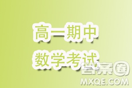 广东深圳中学2023-2024学年高一上学期期中考试数学试题答案 广东深圳中学2023-2024学年高一上学期期中考试数学试题答案