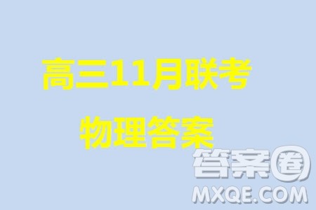 2024届福建省金科大联考高三11月质量检测物理参考答案