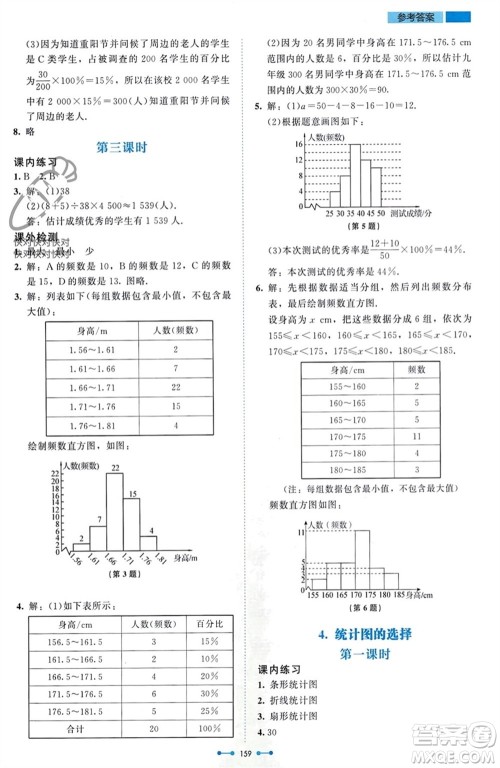 北京师范大学出版社2023年秋伴你学七年级数学上册北师大版参考答案